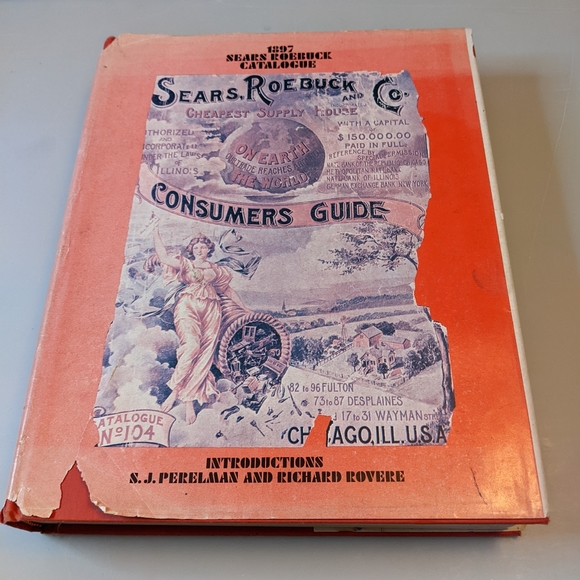 Vintage Accents Vtg 897 Sears Roebuck Catalogue 1968 Hardcover